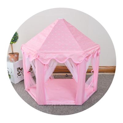 China Outdoor Indoor Playhouse Cat Dog Play PrincessToy Tents PVC Stocked Up Pet Tent Toy Pool For Puppy Pet Playhouse With Plush Balls for sale