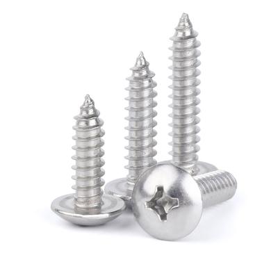 China General industry factory supply SUS201self screw pan direct tapping head screw for sale