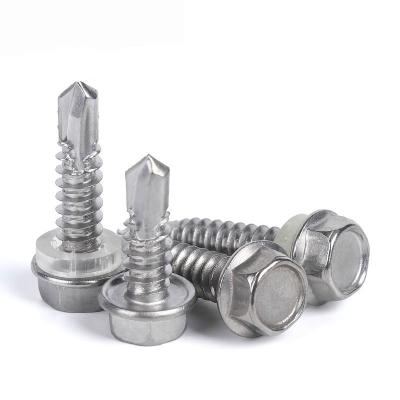 China Industry General Hexagon Head Self Drilling Screws for sale