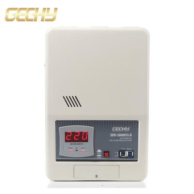 China SVC Wall Mounted Single Phase 10000 Watt Relay Type AVR Automatic AC Voltage Regulator for Dishwasher for sale