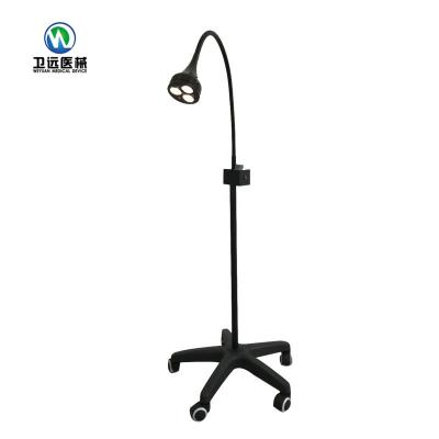 China WYJ-3 3W 20,000 Lux Gooseneck LED Metal Examination Spot Light Medical Examination Lamp for GYN ENT ENT IUD for sale