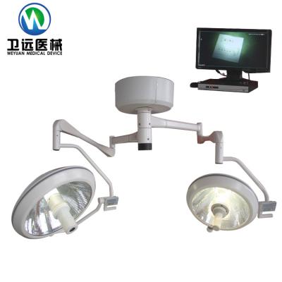 China WYZ700/500 Ceiling HD Video Camera System Halogen Operation Theater Lights With Dual Head Light WYZ700/500+backup camera for sale