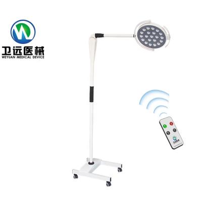 China New Design WYLED320 Metal Hospital Dental Clinic Portable Mobile LED Medical Examination Lamp With Remote Controller for sale