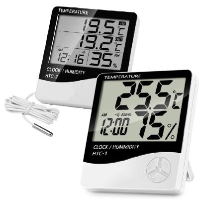 China HTC-1 Digital Large Screen Temperature Max Min Termometer HTC1 Thermometer and Higrometer and Thermometer-Hygrometer Humidity Thermometer for sale