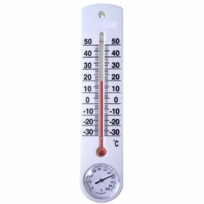 China Easy To Read Outdoor Funny Temperature Scale And Humidity Dial Plastic Thermometer Temperature And Humidity Meter for sale