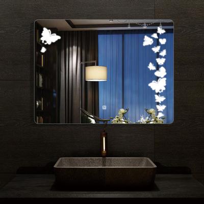 China Illuminated Can Be Customized European Style Sheraton Hotel LED 5 Star Bathroom Mirror Made In China for sale