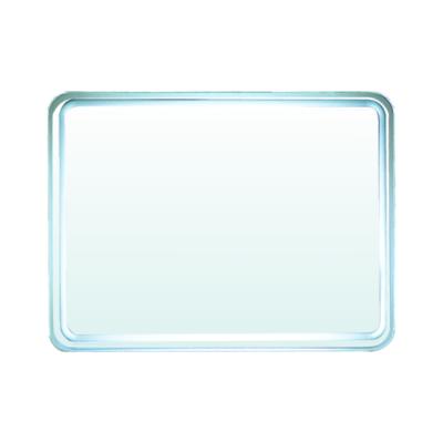 China Durable Minimalist Large Square Mirror Bathroom Wardrobe Shower Wall Mirror for sale