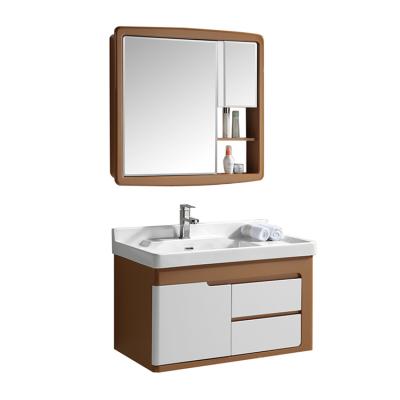 China Factory direct supply modern bathroom cabinet bathroom vanity for apartment for sale