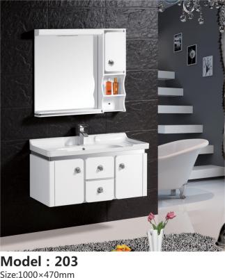 China Hot Sale Modern Style Economical Bathroom Cabinet Modern Bathroom Vanity For Apartment for sale