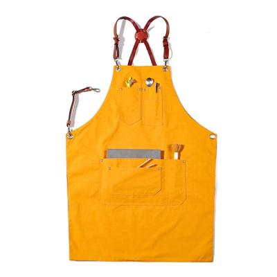 China Eco-friendly New Style Ready Made Kitchen BBQ Cooking Restaurant Uniform Apron for sale