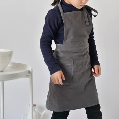 China 2020 ready drink / food china kefei kids drawing apron kids kids canvas apron for sale