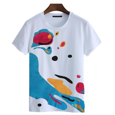 China Wholesale 100%cotton comfortable men t-shirt summer short sleeve man t-shirt for sale