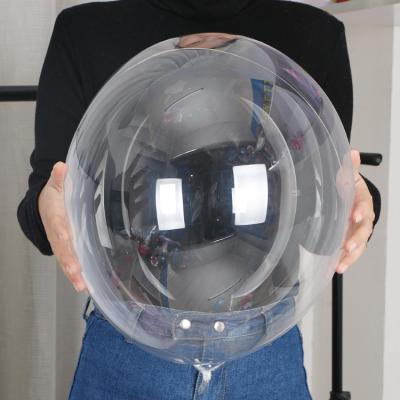 China Transparent 18inch PVC Bubble Bobo Balloon PVC Balloon for sale