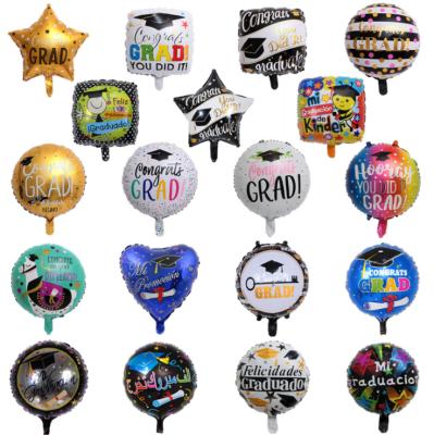 China Wholesale Gift Party Decoration Inflatable Helium Foil Helium Balloon/Decorations Item 18inch Round Foil Balloon Wholesale for sale