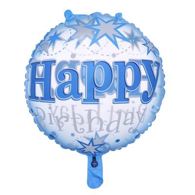 China Fashional and Convenient Transparent 18inch Birthday Party Bubbles Balloons Round English Spanish Helium Globes Birthday Party Decorations for sale