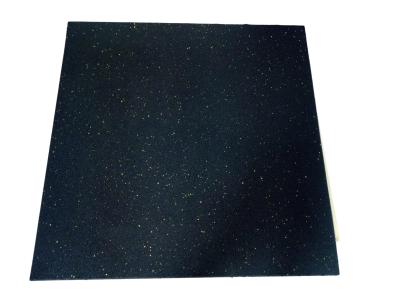 중국 25mm SBR 고무 타일 40x40cm 야외 놀이터 바닥 충격 흡수 판매용