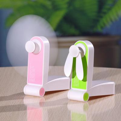 China Hotel Small Foldable Usb Mini Fan Electric Handheld Fan Air Cooler Charging Desktop Fans for sale