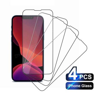 China Screen Protector Mobile Phone Screen Protector Tempered Glass For iphone 13 pro Max Protective Glass For iphone 13 for sale