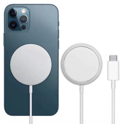 China New Product Ideas 2021 15w Qi Devices New Product Ideas Portable Custom Magnetic Fast Wireless Charger Qi-enabled For iPhone 12 Wireless Charging for sale