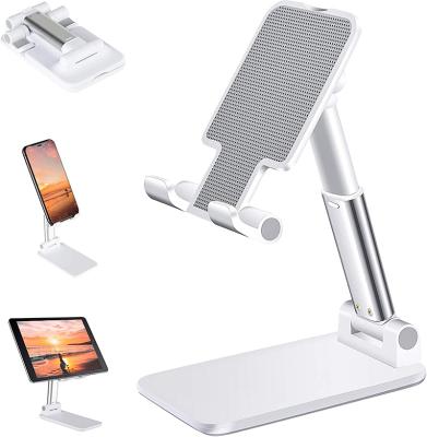 China Universal Foldable Phone Stand Tablet Desktop Holder Extend Desktop Cell Phone Holders Stand For iPad Mobile Phone for sale