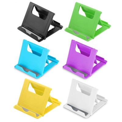 China Best Phone Stand 2021 Best Gift Universal Desktop Phone Holder Portable Foldable Mobile Phone Stands For Promotion for sale