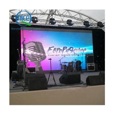 China Outdoor Stage P3.91 P4.81 LED Display Screen P2.5 P2.6 P2.9 LED Panel Screen HD Rental Hanging Outdoor Rental Video Wall outdoor stage for sale