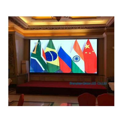 China Indoor Fixed Installation LED Video Wall P2 P2.5 HD Video Advertising Indoor Advertising LED Display Magnetically Mounted Front Service LED Screen for sale