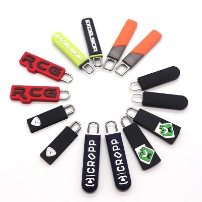 China Custom Logo Nickel Free Zipper Pulls Zipper Puller OEM High Quality Zipper Puller For Bags for sale