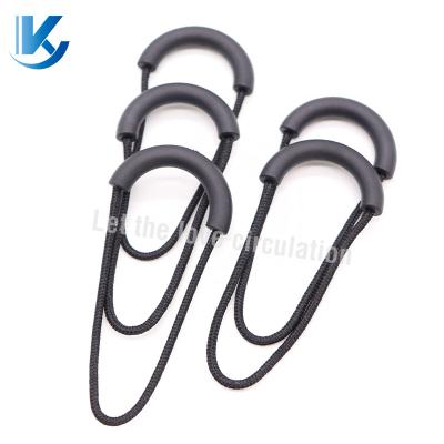 China Nickel Free Rope U Shape Strong Pulls Zipper Puller For Fancy Slider Zipper Puller for sale