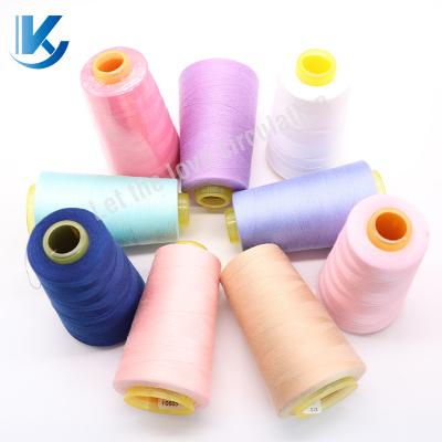 China 40/2 Polyester Viable Spun Sewing Thread For Garment Lines And Sewing Thread Bulk High Quality Sewing Yarns for sale