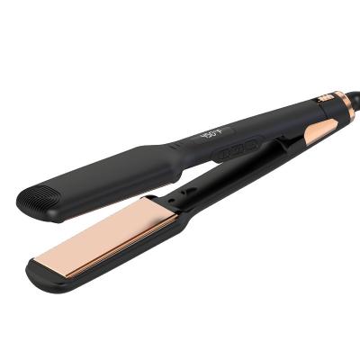 China Outdoor Hair Straightening Flat Iron Private Label Flat Iron Wholesale Titanium Infrared Hair Straightener Flat Iron for sale