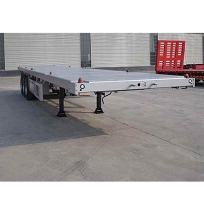 China Factory direct sale cheap high quality flatbed trailer practical multifunctional transport container semi trailer for sale