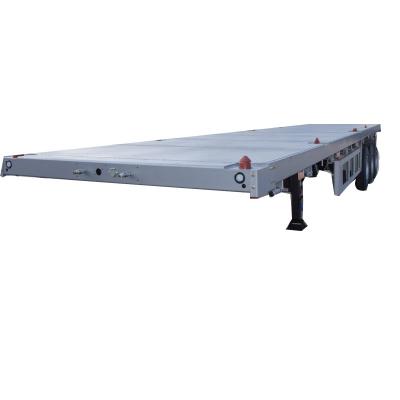 China Hot sale transport container 20ft 40 feet shipping container semi truck flatbed trailer china manufacturers for sale for sale