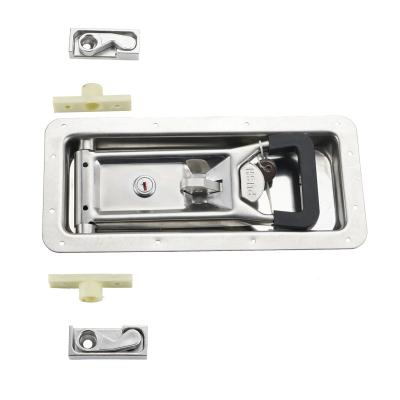 China Vehicle direct sales special cheap stainless steel truck trailer container rear door handle lock for sale