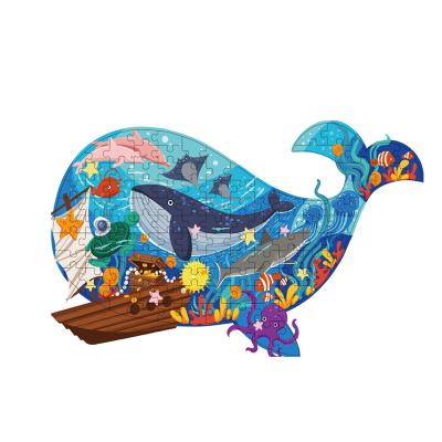 China Best Brain Teasers For Adults Unicorn Camel Whale Penguin Elephant Dinosaur Orangutans Paper Puzzle 16x5.8x16cm for sale