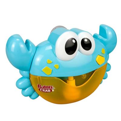 China Bathroom Toy Plastic Bubble Blower Toys Baby Crab Cartoon Crab Bubble Machine Electric Bubble Machine Bathroom Crab Shape Soap Bubble Machine Blowing Toys for sale