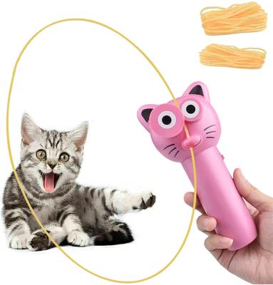 China Toy Zip Setring Rope Launcher Electronic Toy Pop Rope String Controller for Kids and Adult Tiktok Hot Novelty Toys Tense Product for sale