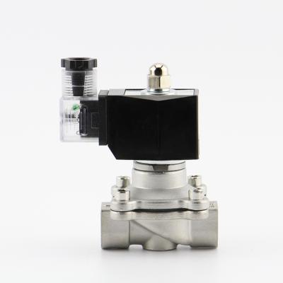 China General price of AC380V AC220V AC110V AC36V AC24V DC24V DC12V stainless steel solenoid valve for sale