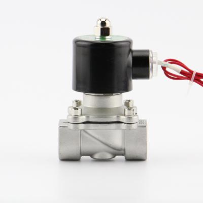 China Adjustable 2W Solenoid Valve Series Stainless Steel General Oil Control Solenoid Valve for sale