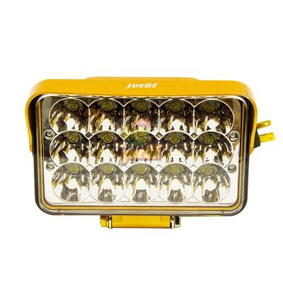 China JUEGE Brand 15 Bulbs Excavator LED Light Excavator Parts JUEGE Engineering Machinery High Brightness High Power Led Working Flood Light for sale