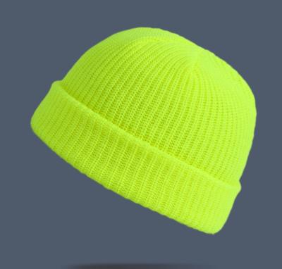 China JOINT JOINT Women Fashionable Men Winter Knit Hat Wholesale Customized Logo Cheap Plain Knit Beanie Hats for sale