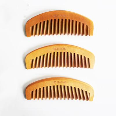 China Nondisposable High Quality Biodegradable Handmade Bamboo Comb Natural Color Hair Eco Friendly Bamboo Comb For Home for sale