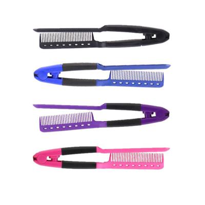 China New Design Hair Comb Professional Custom Color Foldable Home V Hair Comb Salon Barber Magic Magic Hair Comb For Salon for sale