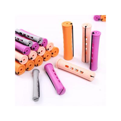 China Hairdressing Styling Factory Cold Wave Hair Perm Rods Good Quality Custom Color Hair Perm Rods Set Plastic Hairdressing Styling Tool Cold Wave Hair Perm Rods for sale