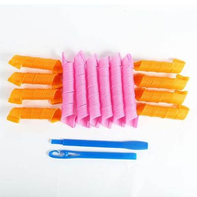 China New Hair Roller Pin Household Custom Size Plastic Durable Hot Selling Convenient Hair Roller Magic Colorful Hair Rollers for sale