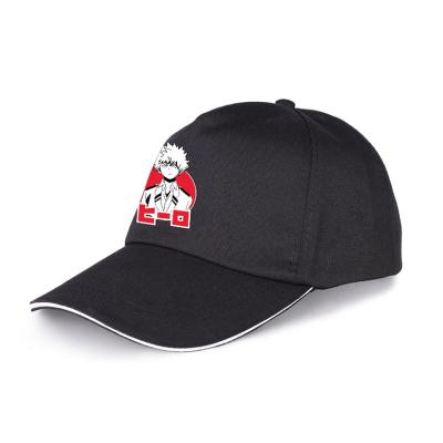 China COMMON Factory Price Own Customized 5 Panel Printing Logo CartoonBaseball Buckle Hats Outdoor Metal Buckle Sports Men's Bridle Hats for sale