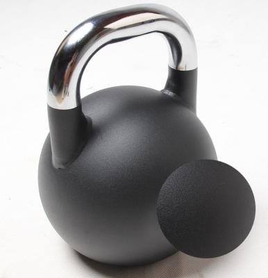 China Universal Kettlebell Weighs Vinyl Coated Solid Cast Iron Kettlebell Strength Training and Fitness for sale