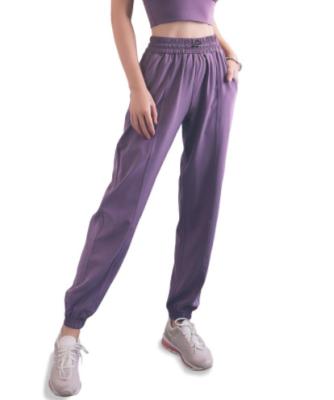 China High Waist Drawstring Harlan Loose Casual Pants Viable Fitness Pants Tied Feet Dry Running Pants For Women for sale