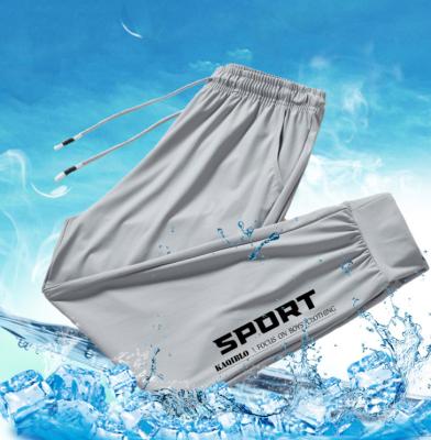 China QUICK DRY boys' ice silk pants summer new products in big quick-drying children's loose breathable pants sports pants kids for sale