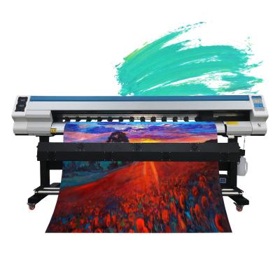 China Cheap advertising double head 4720 large format textile 3D sublimation plotter dye sublimation printer indoor outdoor price for sale